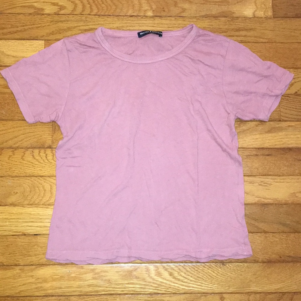 AUTHENTIC BRANDY MELVILLE PINK T SHIRT